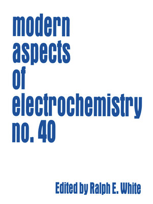 cover image of Modern Aspects of Electrochemistry 40